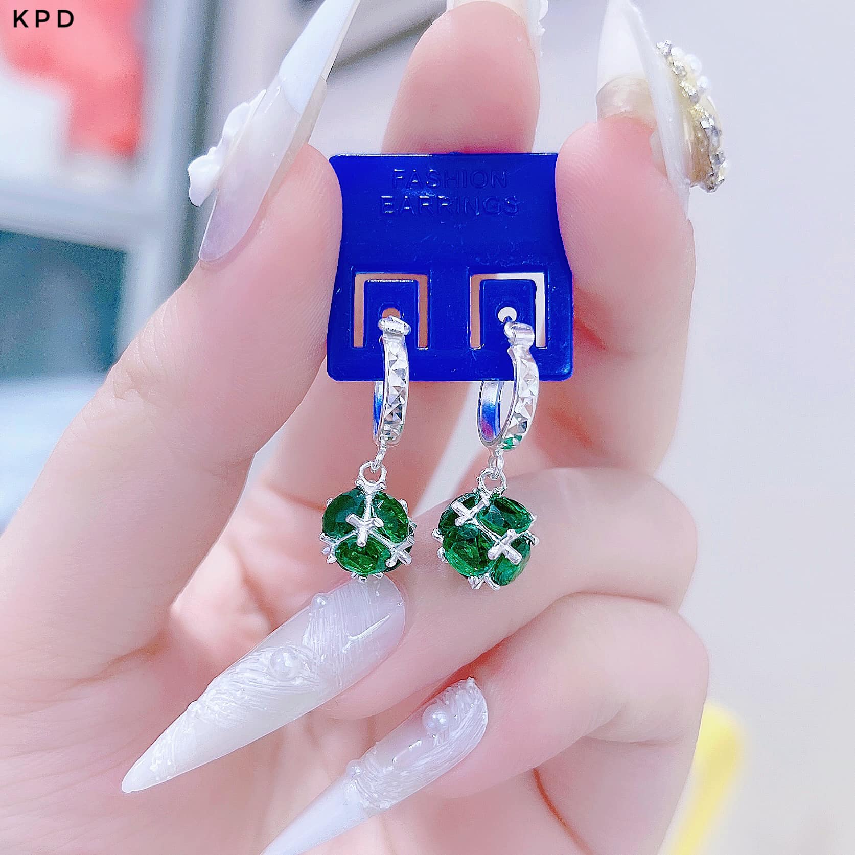 Bông tai bạc trẻ em các mẫu MS65