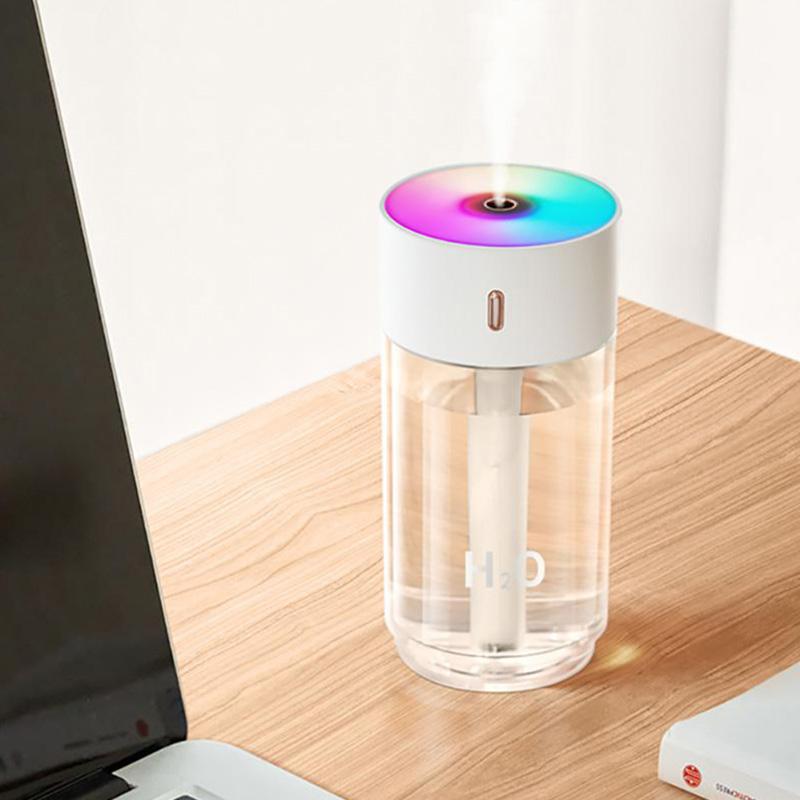 280ML Máy Tạo Độ Ẩm Không Khí Nano Máy Phun Sương Tạo Độ Ẩm Di Động 7 Màu Tuyển Hầu Tước Dưỡng Ẩm Humidificador Cáp USB Cắm Sử Dụng