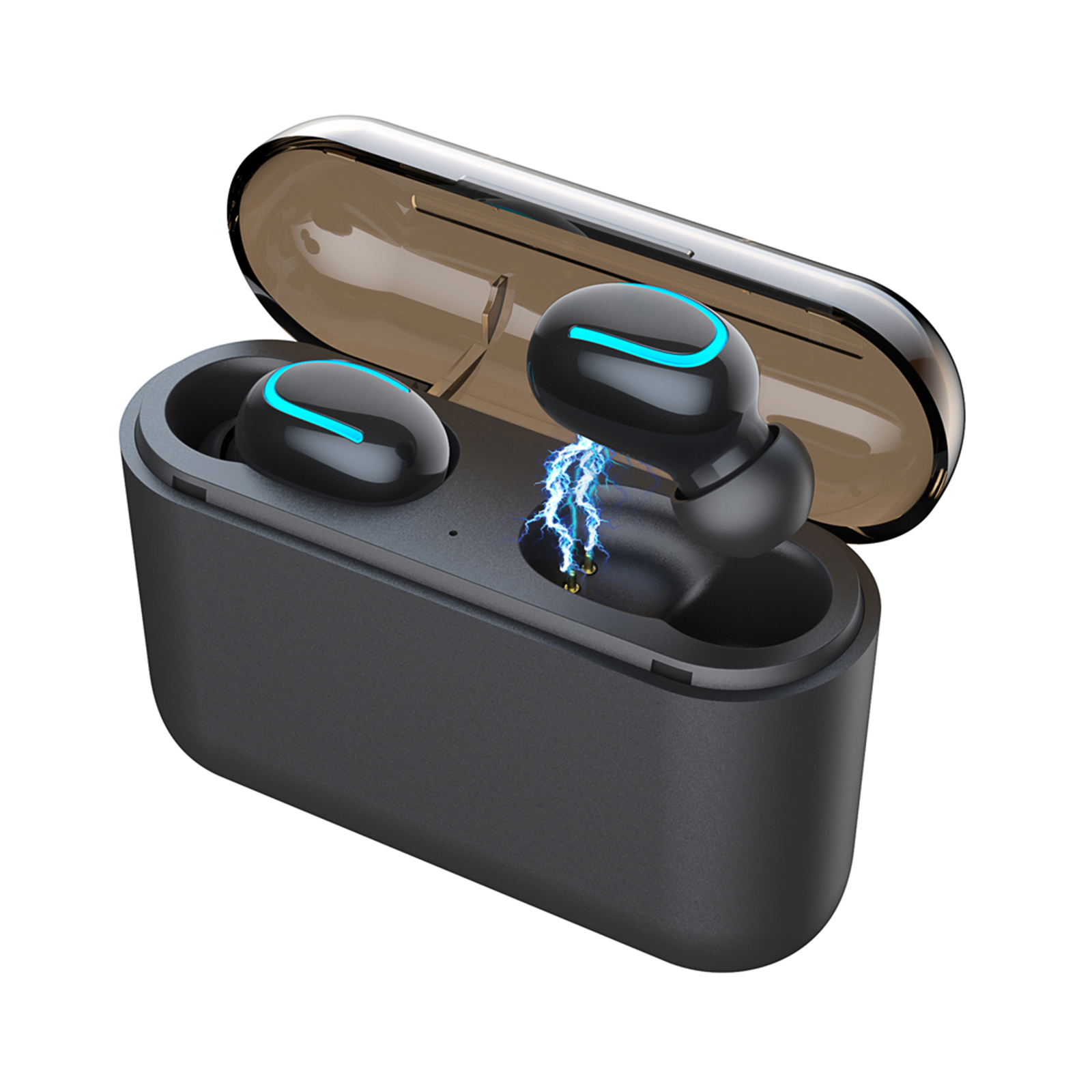 Tai Nghe Thể Thao Không Dây Nhét Tai Âm Thanh Nổi 5.0 HBQ-Q32 Bluetooth 1500mah