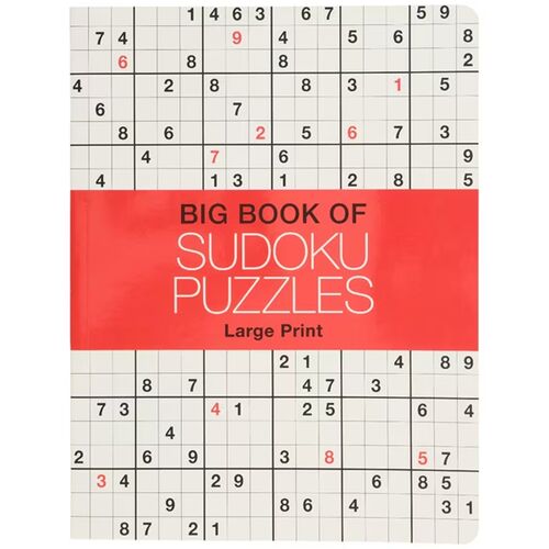 Lake Press Large Print Sudoku Puzzles