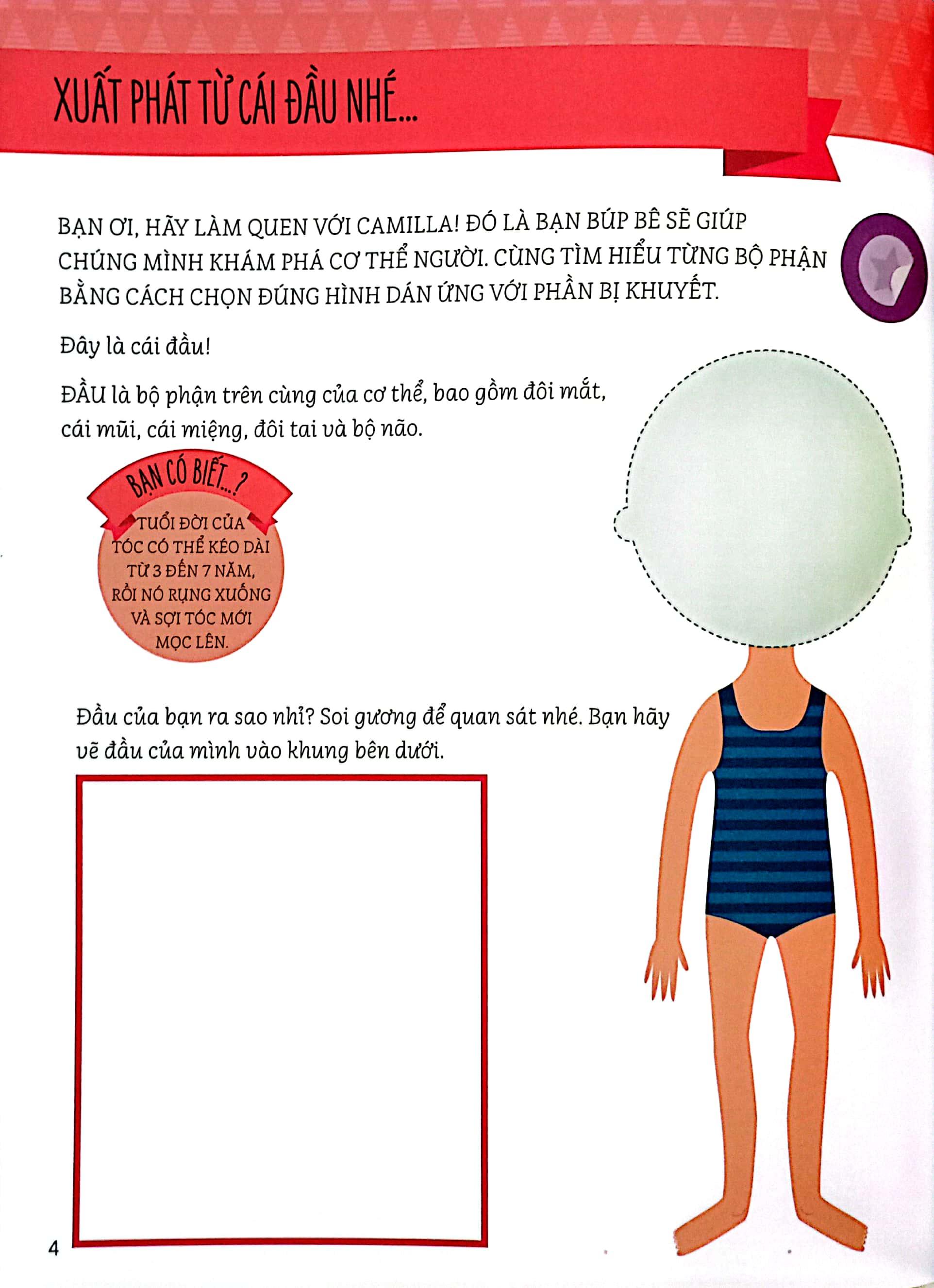 Sách - Montessori - Cuốn Sách Đầu Tiên Về Cơ Thể Dành Cho Trẻ