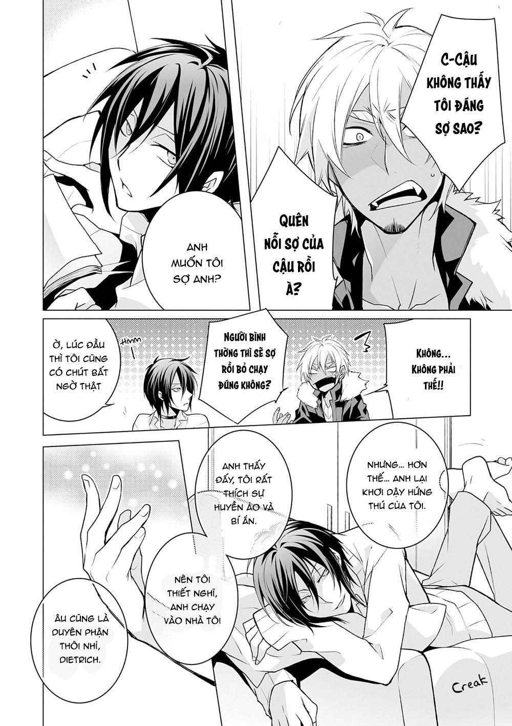 anh chàng người sói và tiểu thuyết gia lập dị chapter 1.1 14