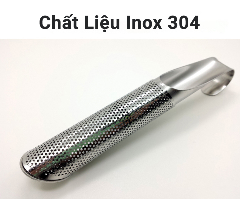 Dụng Cụ Lọc Trà KUNBE Chất Liệu Inox 304 Dạng Ống Lưới Nhỏ Gọn Tiện Lợi