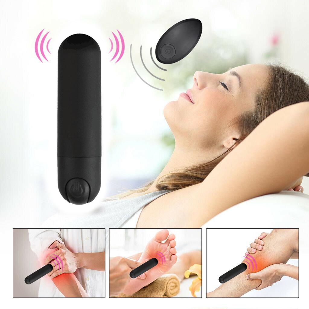 Máy Body Massage 10 Tốc Độ Mini Cầm Tay, Chống Nước Mát Xa Có Thể Sạc Lại Tức Thì Massage 10 tốc độ đa chức năng pin sạc