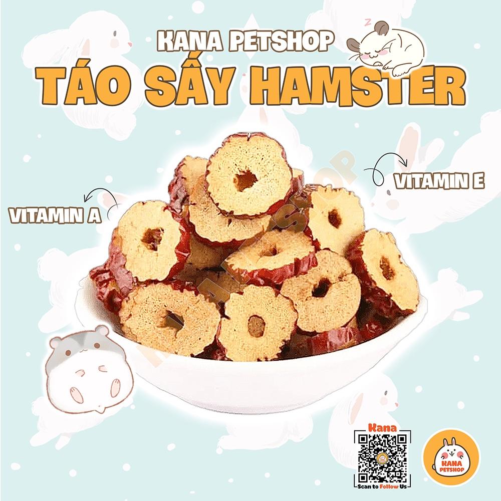 Táo Lát Sấy Khô Táo Đỏ Cắt Lát Sấy Khô Thức Ăn Dặm Dành Cho Hamster,Sóc Bay ÚC, Sóc , Thỏ , Bọ , Chinchilla