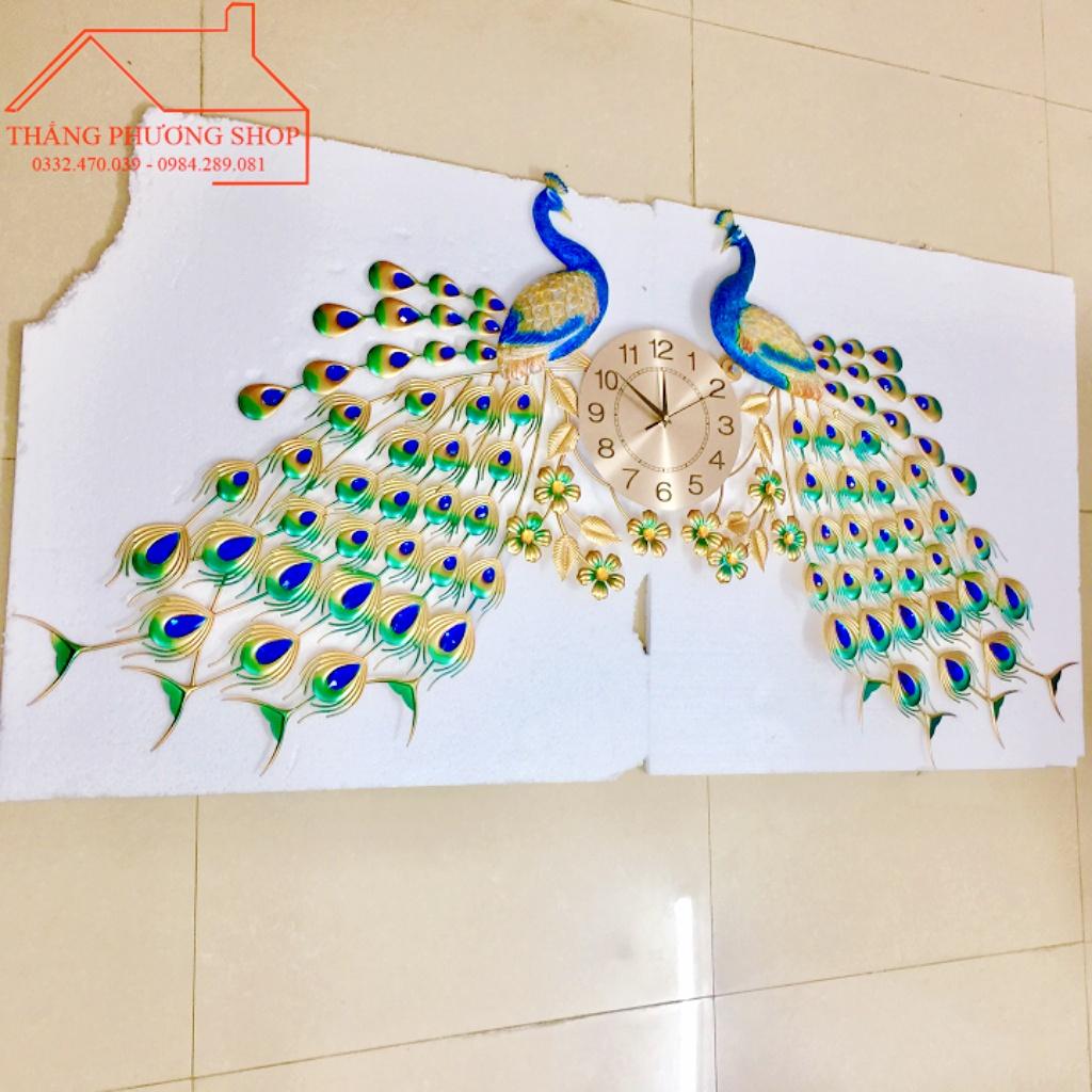 Đồng Hồ Treo Tường Con Công Uyên Ương TP-064