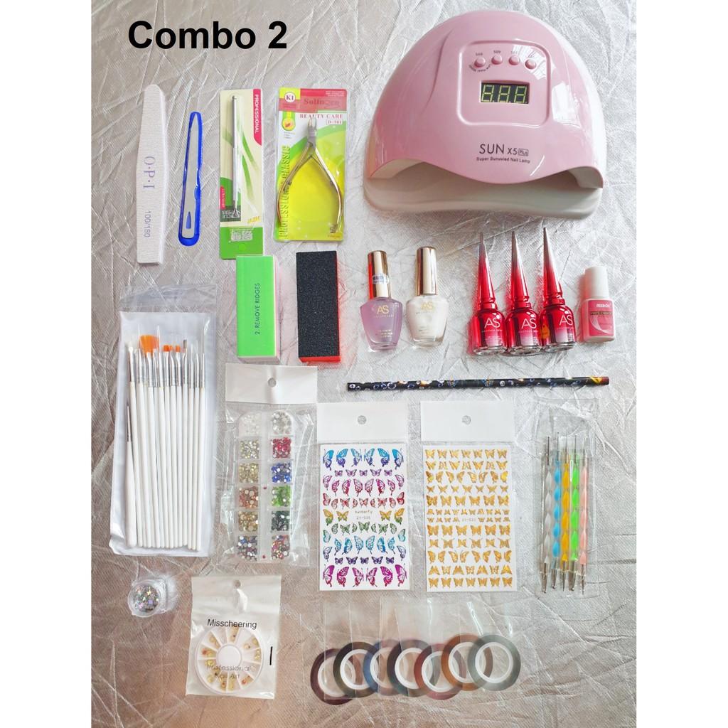 Combo Đổ Làm Nail Cơ Bản Cao Cấp