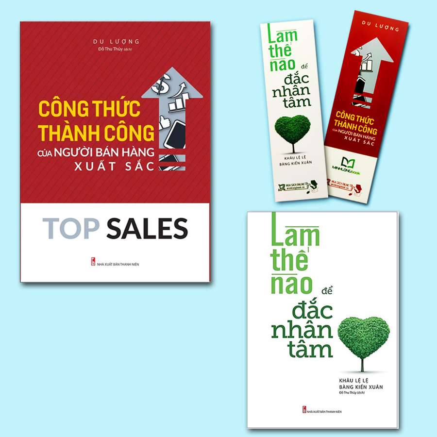 ComBo 2 Cuốn: Làm Thế Nào Để Đắc Nhân Tâm + Top Sale-Công Thức Thành Công Của Người Bán Hàng Xuất Sắc