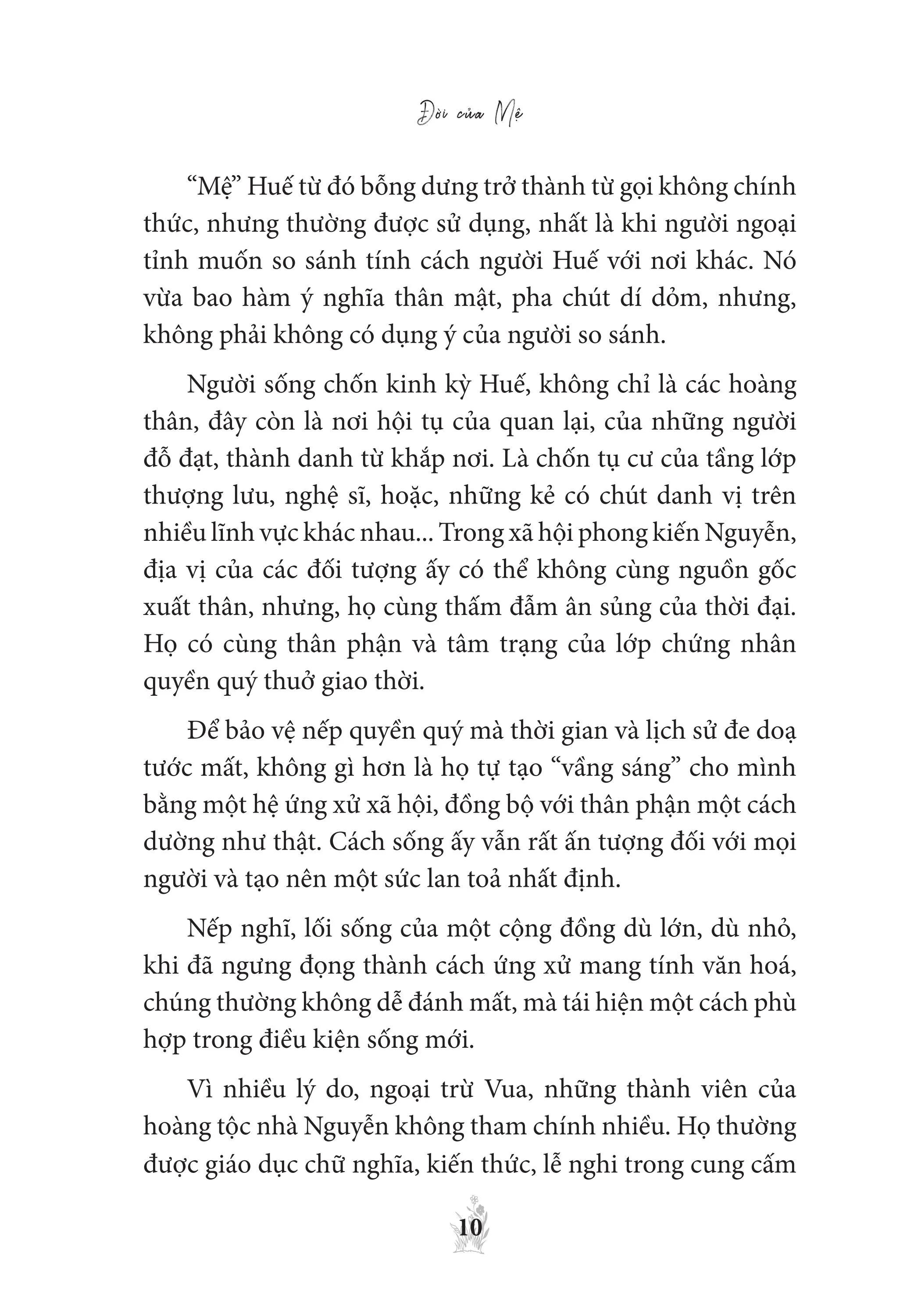 Đời của Mệ
