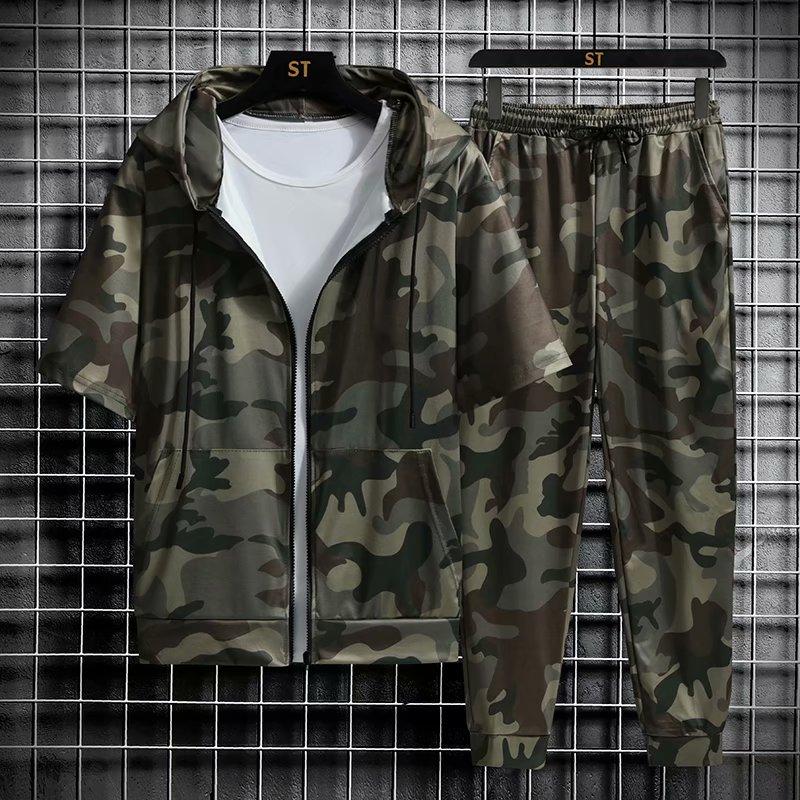 Set Quần Dài Và Áo Hoodie Thời Trang Phong Cách Hàn Quốc Cho Nam / Size M-3Xl