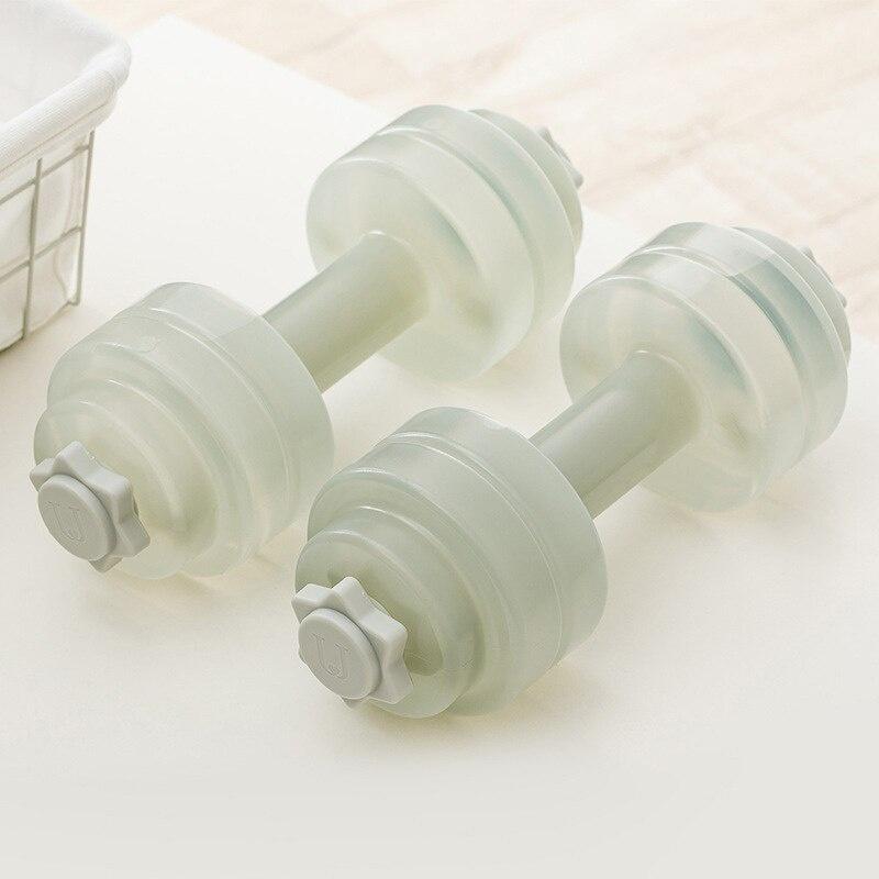 Water-filled Dumbbell Set Weight Adjustable Water Dumbbell Suitable for Yoga Training Sports Fitness Home Gym Fitness Equipment