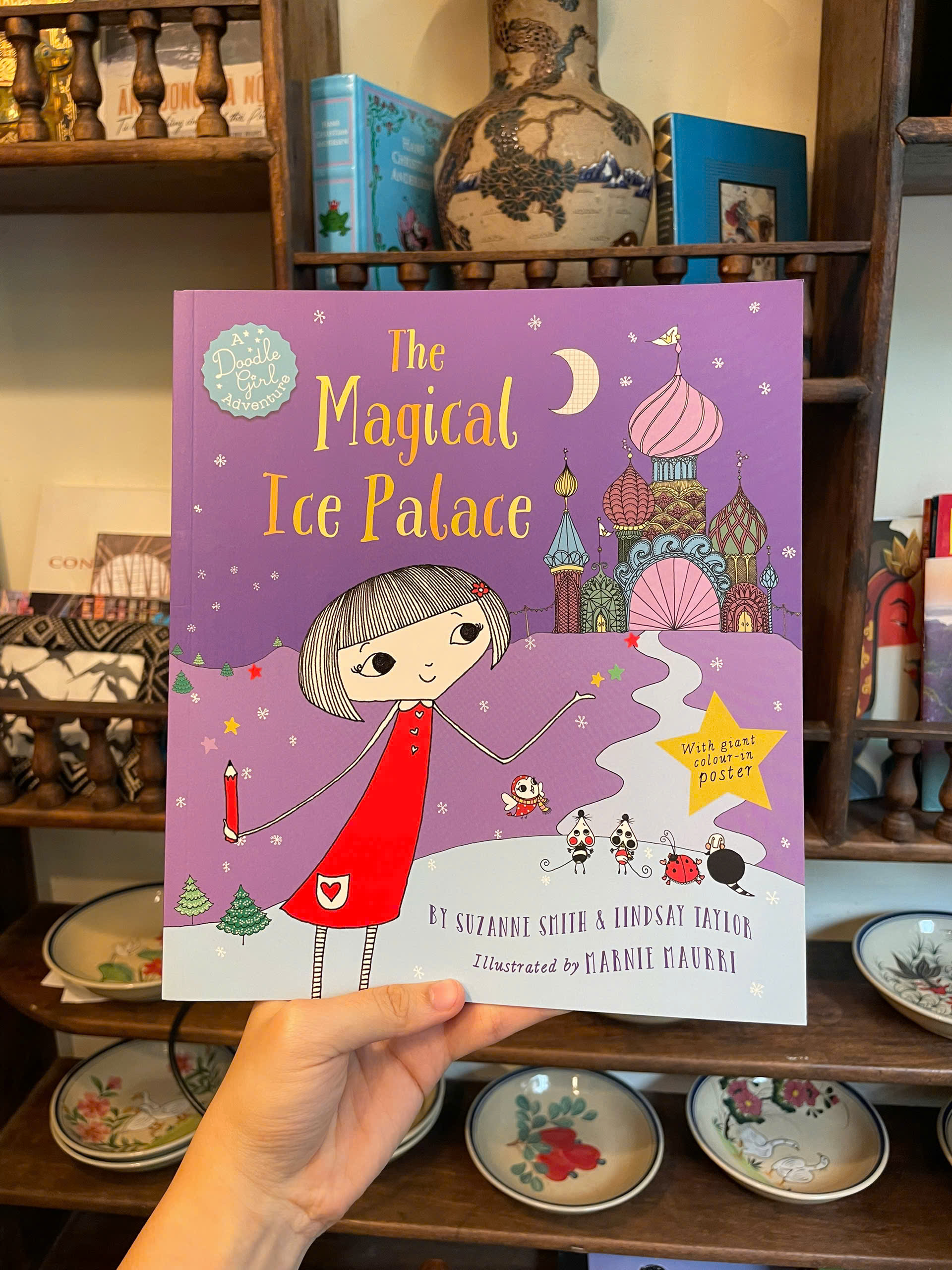 Sách - The Magical Ice Palace: A Doodle Girl Adventure by Suzanne Smith - Children Picture book