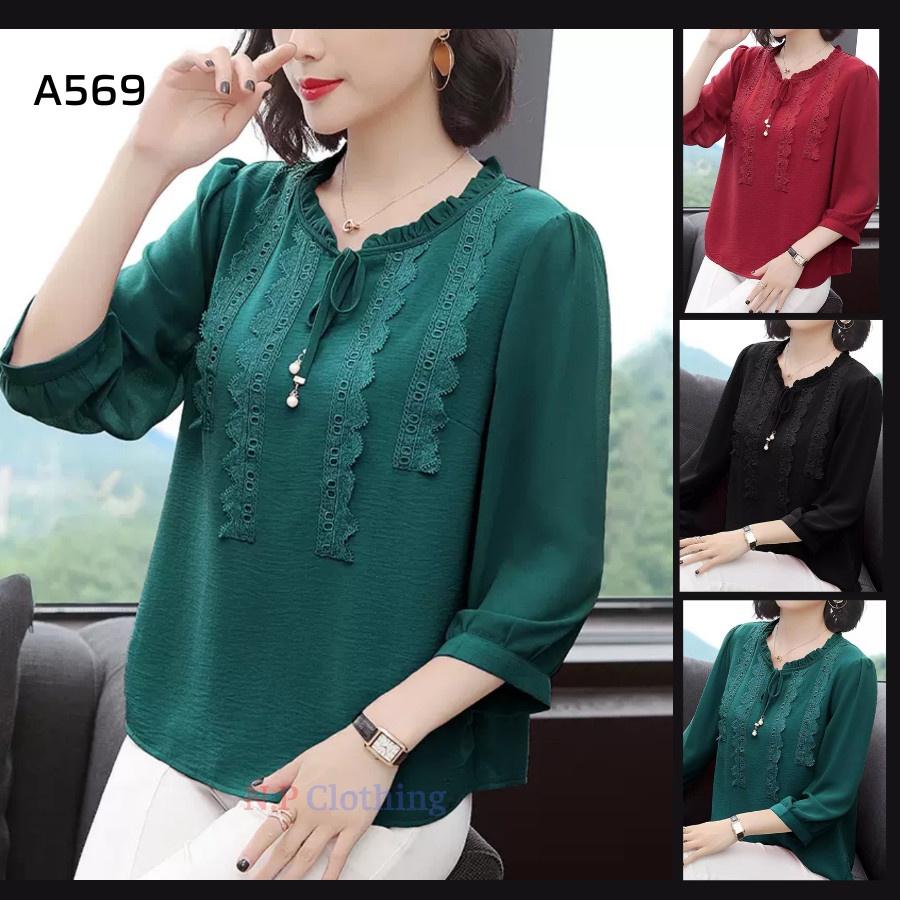 ️Áo Kiểu Trung Niên️ Thời Trang Trung Niên Dự Tiệc Sang Trọng