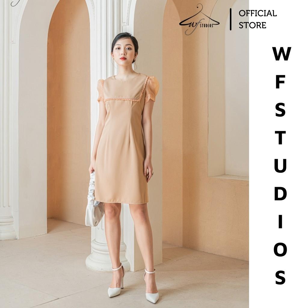 Hình ảnh Váy tay bồng cổ cách điệu-Jessie Dress-V08-wfstudios