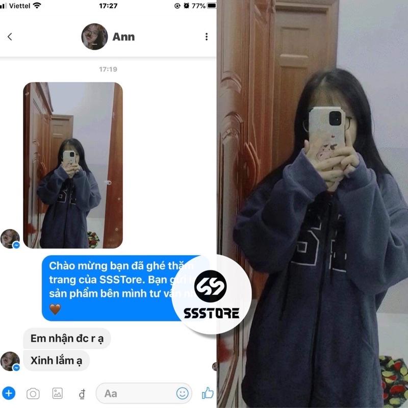 Áo khoác khoá kéo F4-26 màu xanh ảnh thật unisex