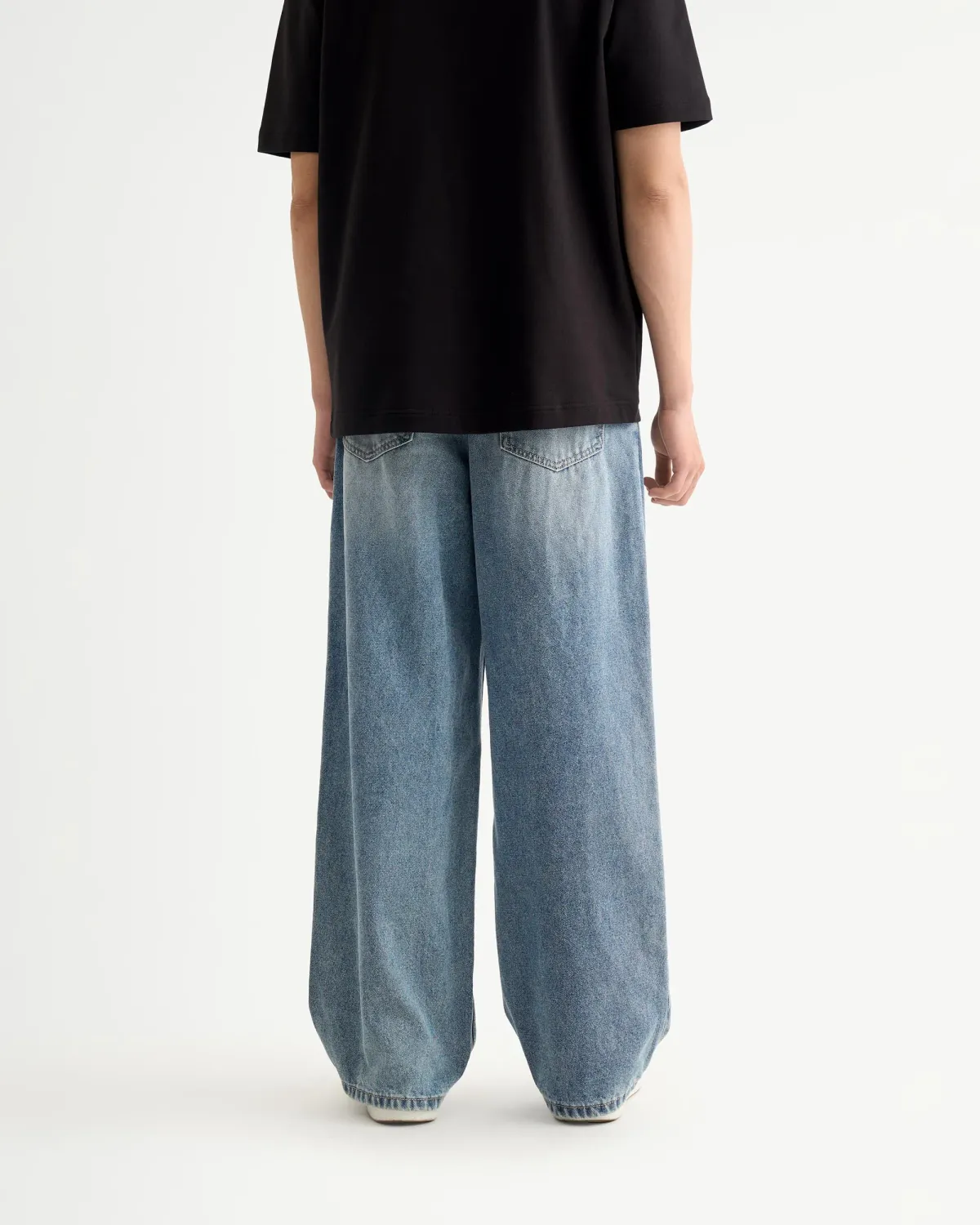 Quần jean nam ống rộng form wide leg - RT10S25DPA014 | ROUTINE CÀ MAU