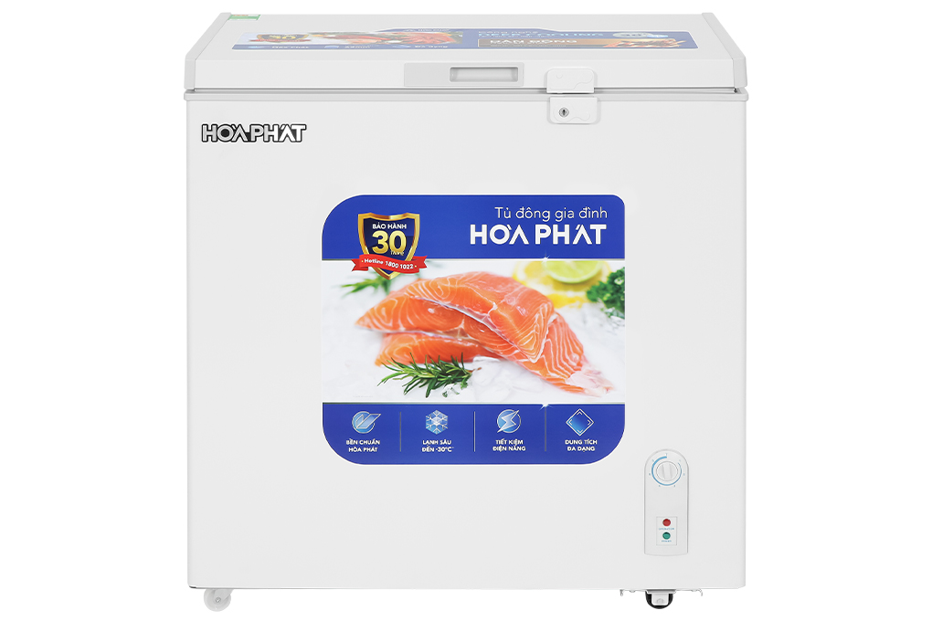 Tủ đông Hòa Phát 162 Lít HPF AD6162 - Hàng chính hãng (Chỉ giao HCM)