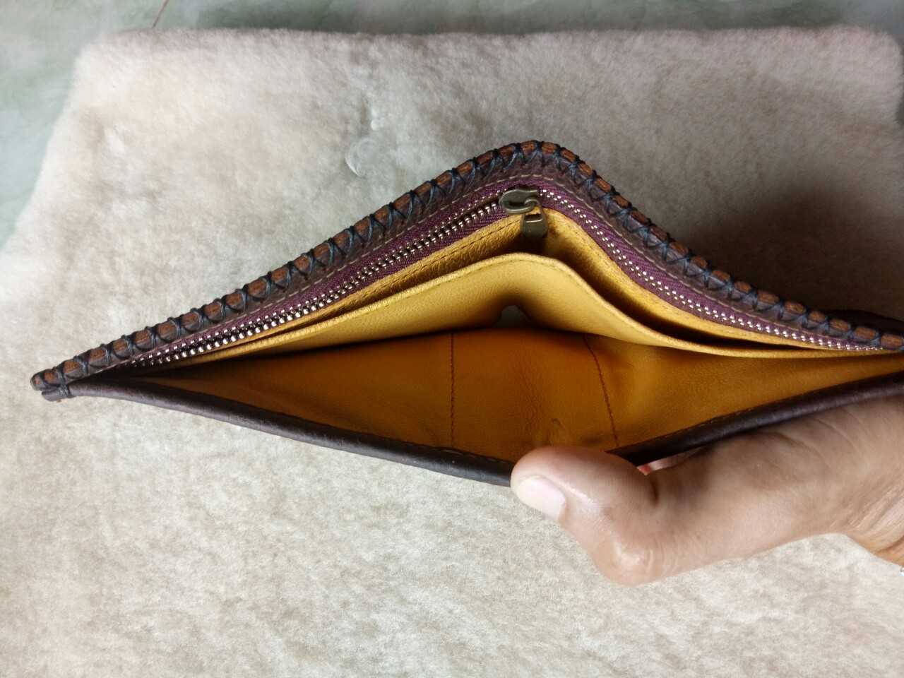Ví da nam handmade