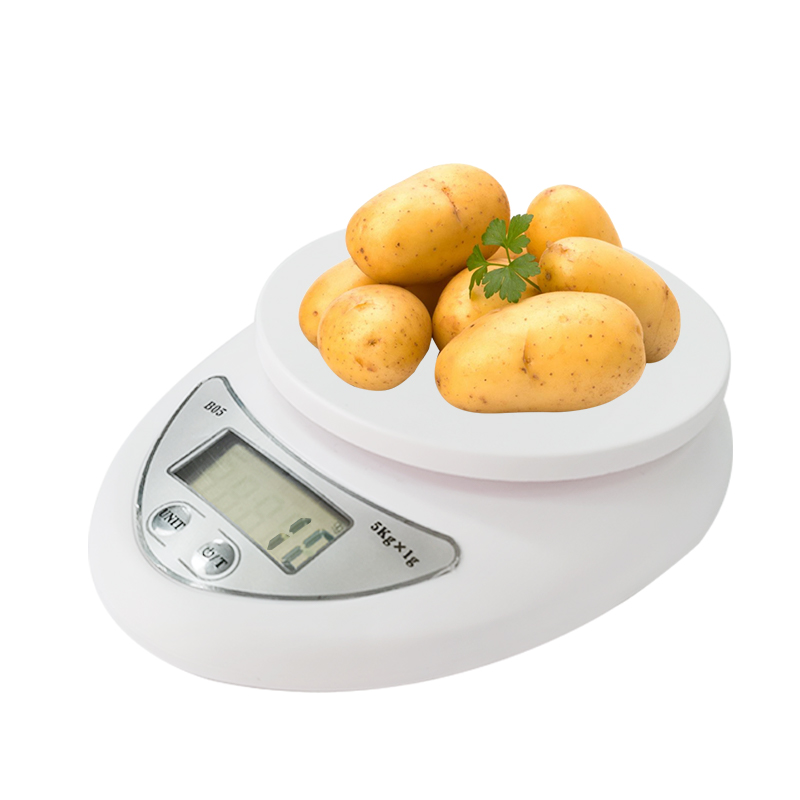 Cân Điện Tử Nhà Bếp, Cân Điện Tử Mini 5kg Chia Thực Phẩm Nhà Bếp Dễ Dàng Chính Xác