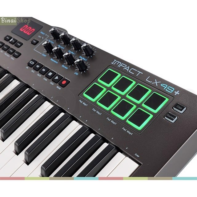 Nektar Impact LX49+ - Đàn MIDI Keyboard Controller- Hàng chính hãng