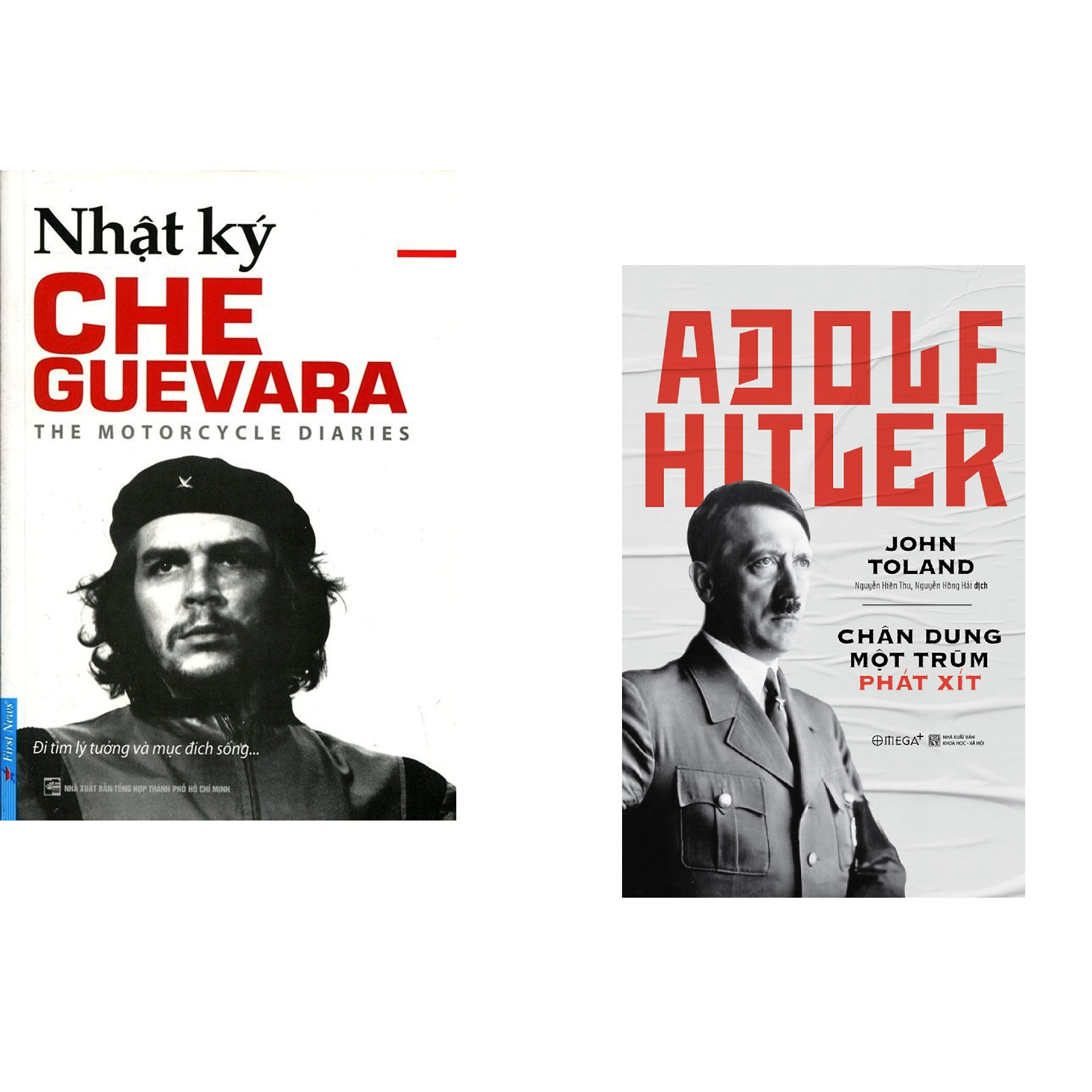 Combo 2 cuốn sách: Che Guevara - Nhật Ký Hành Trình Xuyên Châu Mỹ La Tinh + Adolf Hitler - Chân Dung Một Trùm Phát Xít