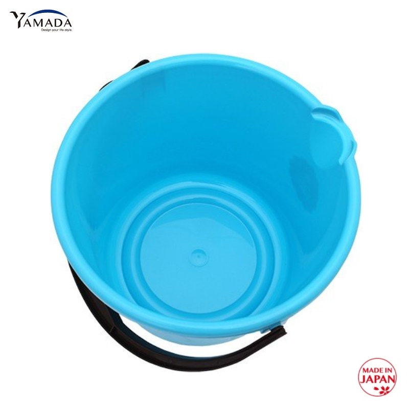 Xô nhựa Yamada 5L có quai xách, làm từ nhựa PP cao cấp - nội địa Nhật Bản