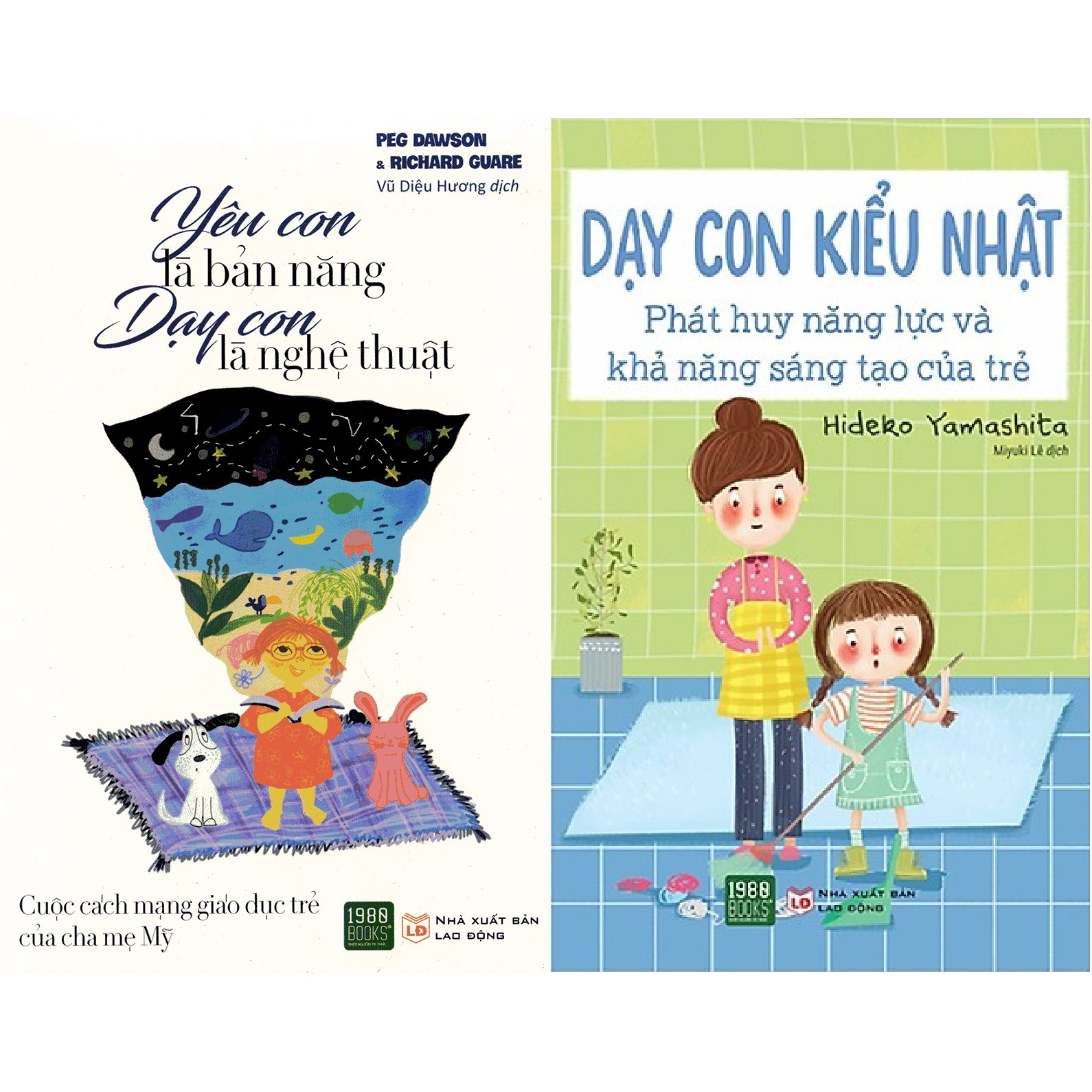 Combo Yêu Con Là Bản Năng, Dạy Con Là Nghệ Thuật + Dạy Con Kiểu Nhật ( Tặng Kèm Bookmark Tuyệt Đẹp )