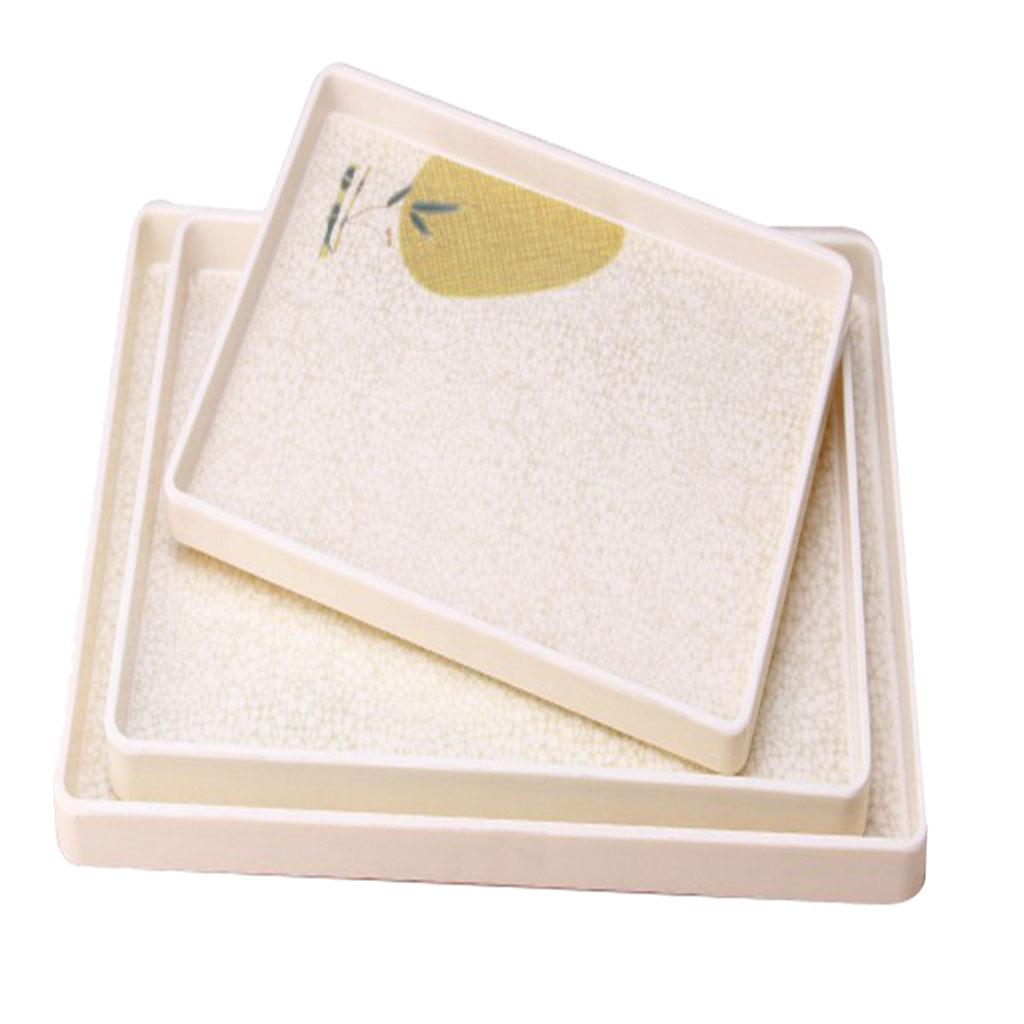 Serving Tray Rectangle Food Tray Butler Tray Breakfast Tray