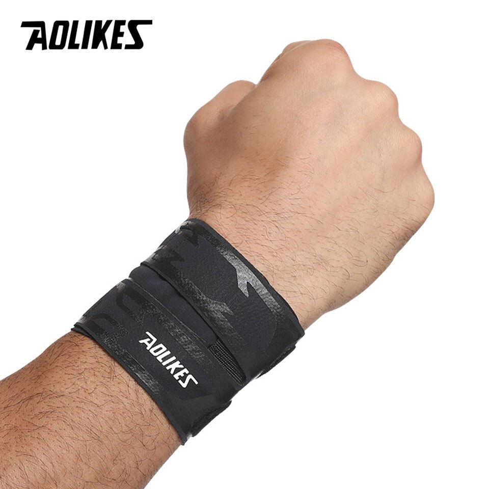 Băng Bảo Vệ Cổ Tay Thể Thao Aolikes A - 7930 Sport Wrist Protector - Black