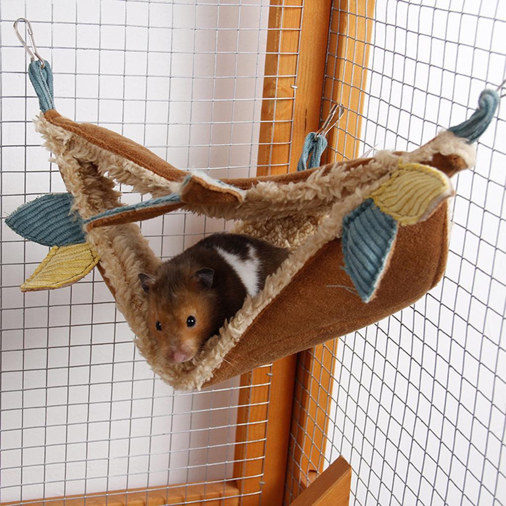 Hamster Small Pet Cozy Comfort Hammock Winter Warm Nest for Hamster Mice Rat