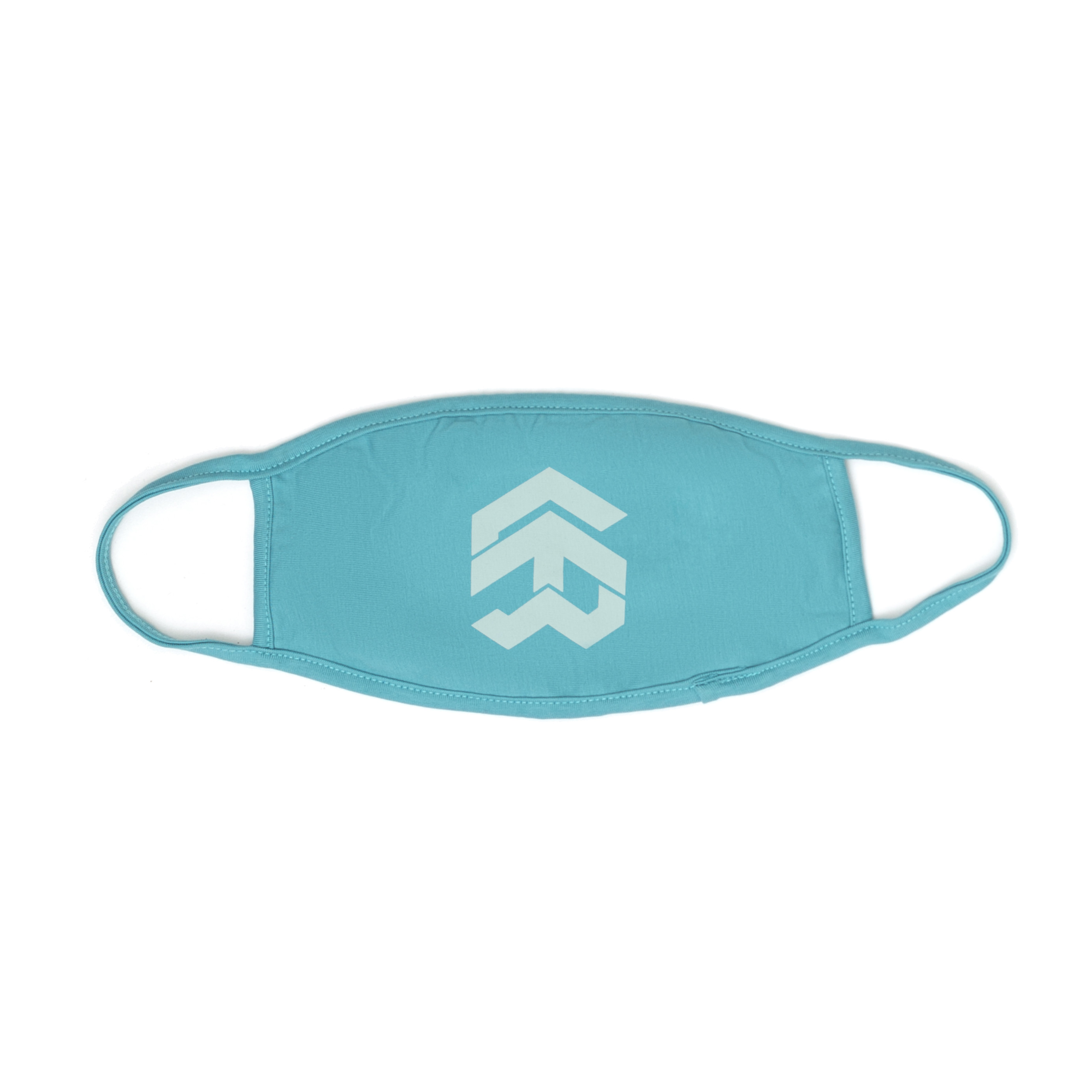 5THEWAY /solid/ Big Logo Mask in MARINE BLUE aka Khẩu Trang Xanh Dương