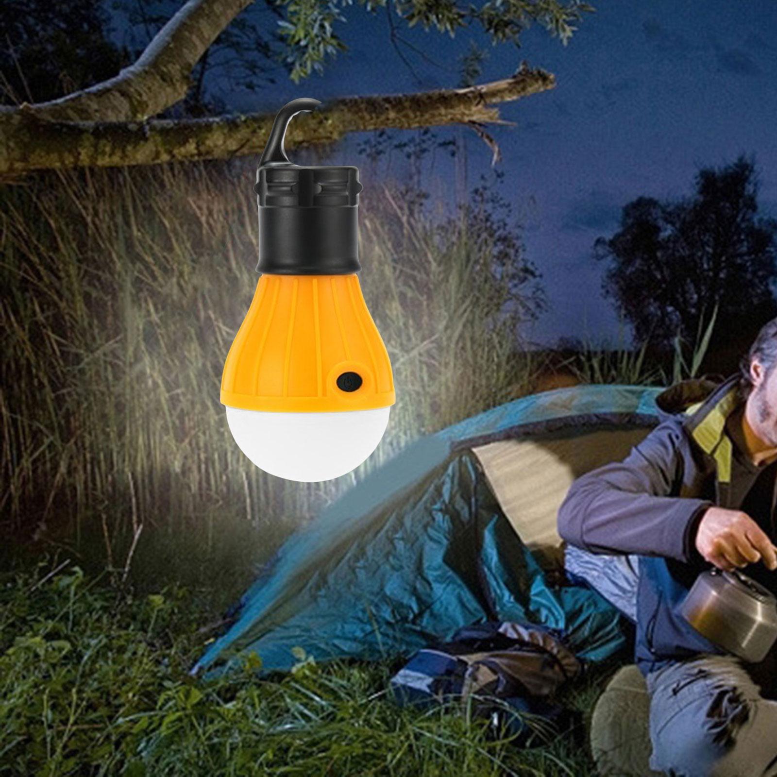 Camping Lantern Bulb Emergency Light Bulb Flashlight Lantern Camping Lights Tent Lights Bulbs for Garden Fishing Hiking