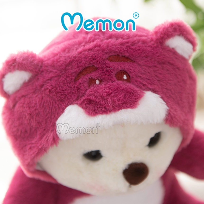 Gấu Bông Teddy Lena Cosplay Lotso 35cm - 60cm Cao Cấp Memon