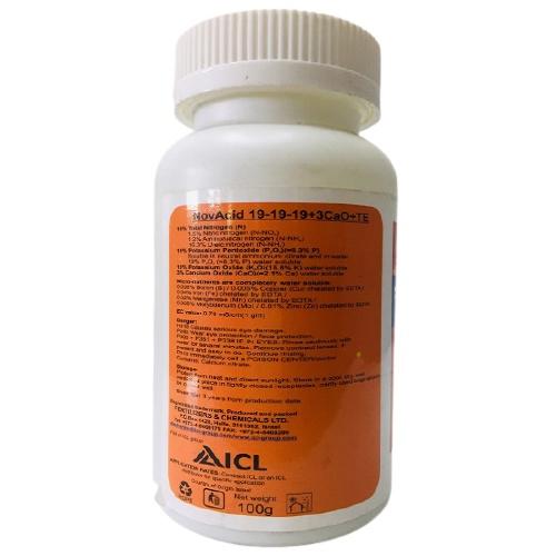NovAcid 19-19-19 + 3Cao + Te là phân bón Đa- Trung- Vi lượng phát triển toàn diện rễ - thân- cành- lá