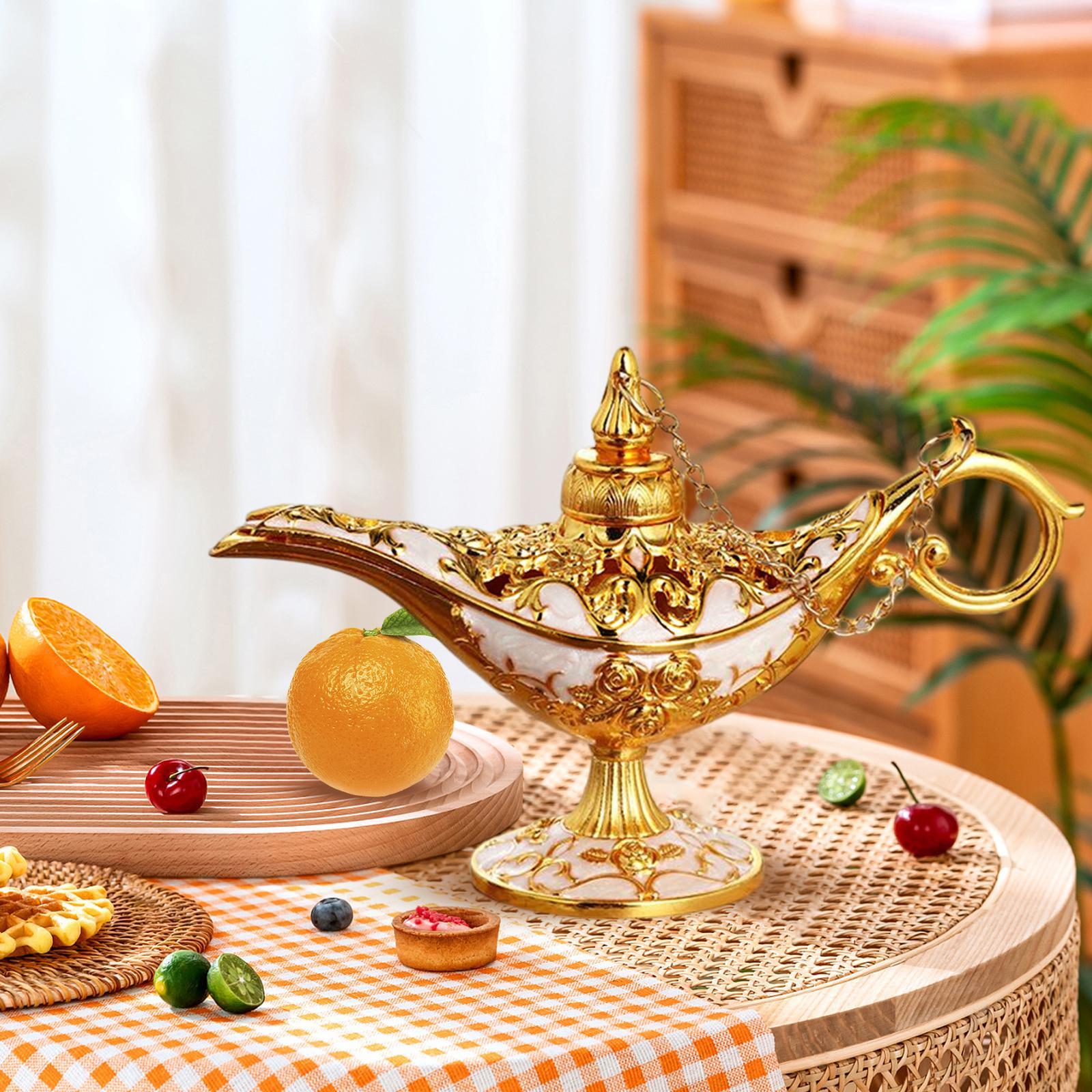 Statue  Lamp Washing Light Wedding Oil Lamp Metal Collection Decor