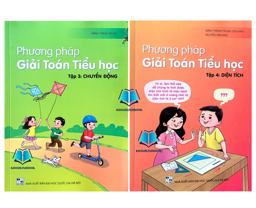 Sách - Combo phương pháp giải toán tiểu học - tập 3 + 4 (BT)