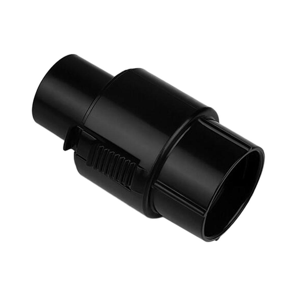 2X Vacuum Cleaner Brush Nozzle Hose Connector Adapter 35mm/40mm Black