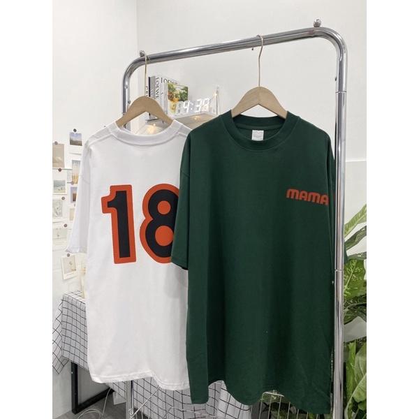 Áo thun tay lỡ áo thun unisex số 18