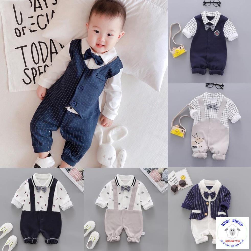 Body công tử BodySuit liền thân cho bé trai  xuất Hàn cao cấp