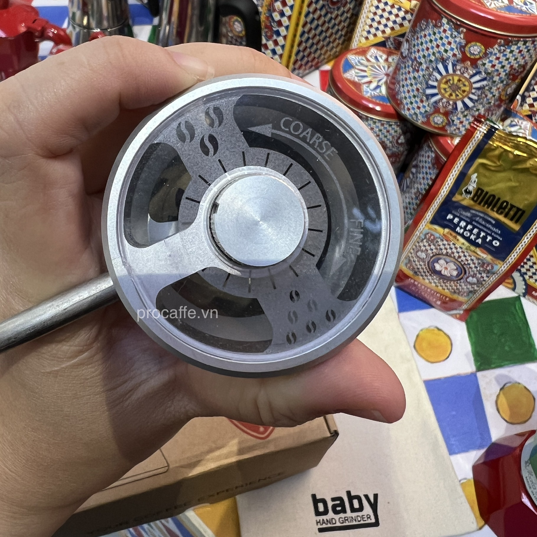 Máy xay cà phê cầm tay Eureka Baby Grinder | Hàng chính hãng