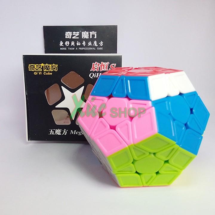 Đồ chơi ảo thuật Rubik QiYi Megaminx QiHeng S 12 mặt - Không viền - Stickerless