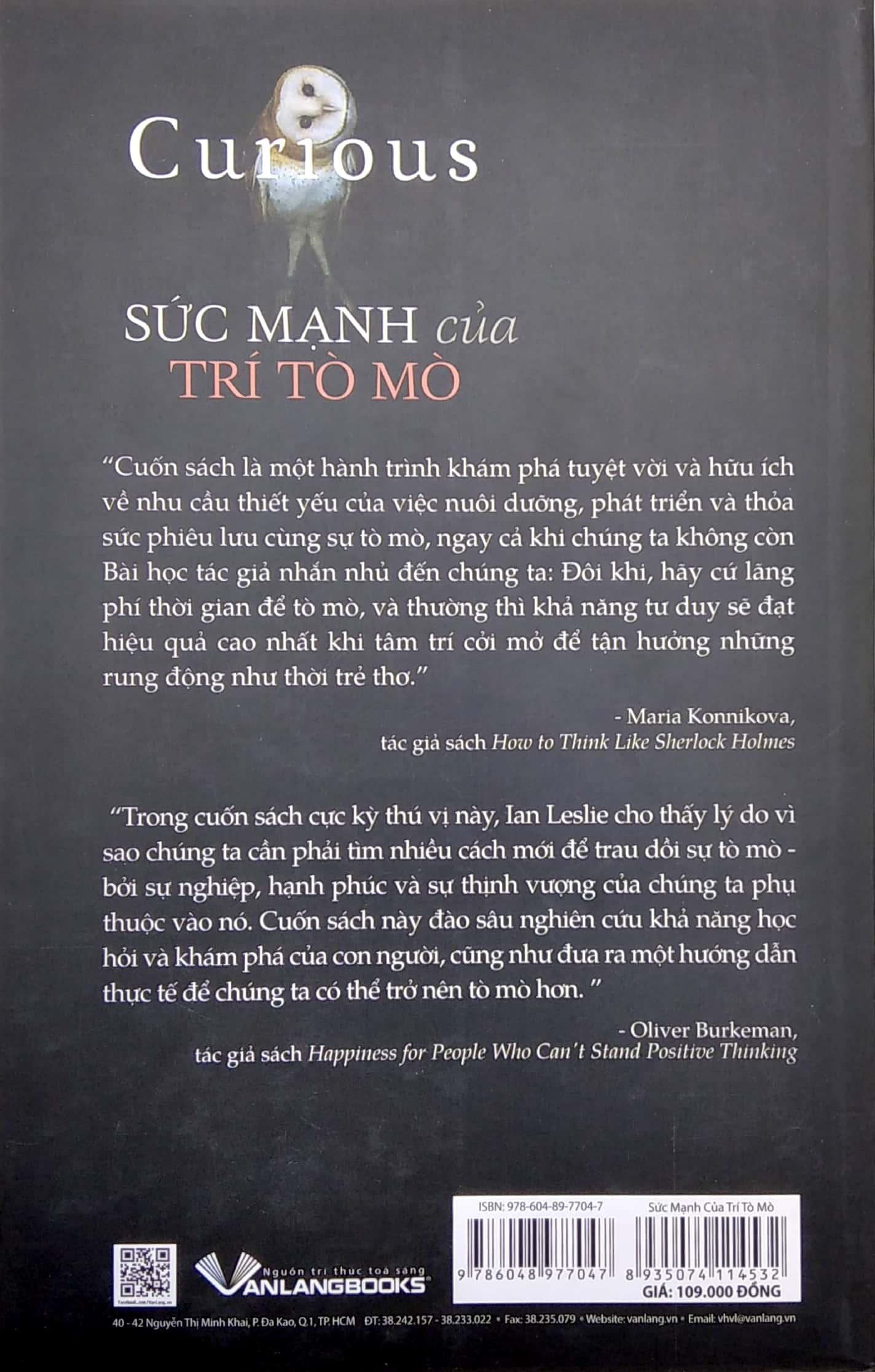 Sức Mạnh Của Trí Tò Mò