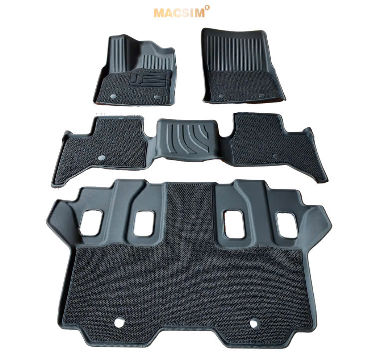 Thảm lót sàn ô tô 2 lớp cao cấp dành cho xe Lexus LX600 (qd ) nhãn hiệu Macsim chất liệu TPV
