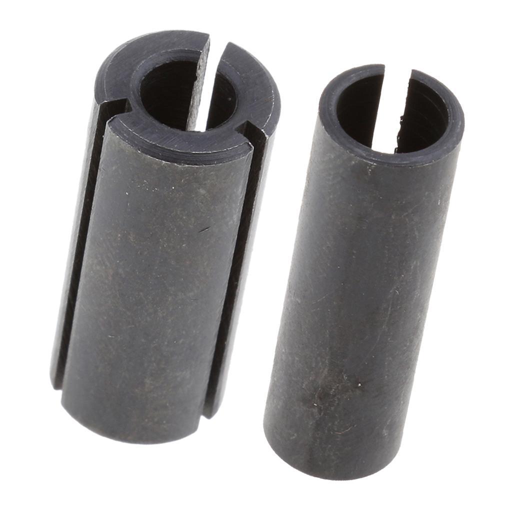 2 x Precision Chuck CNC Router Parts Collet Chuck Adapter Inner Diameter 6mm