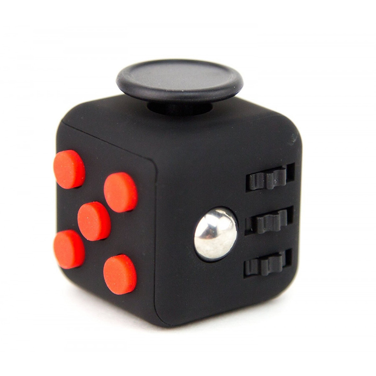 Fidget Cube khối vuông thần kì giảm stress - Màu đen