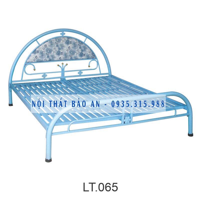 Giường sắt đơn ngang 1mx2m Bảo An