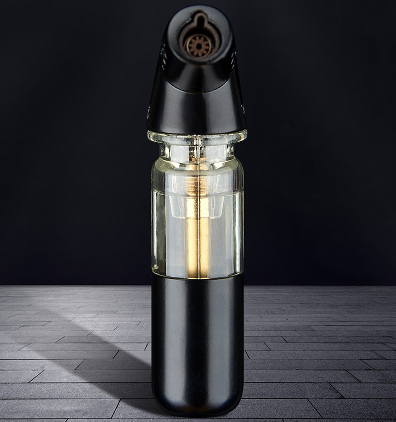 Vỏ Hộp Quẹt Bật Lửa Gas BCK862 Khò 1 Tia Mạnh Mẽ Nhìn Rõ Lượng Gas - Nhiều Màu