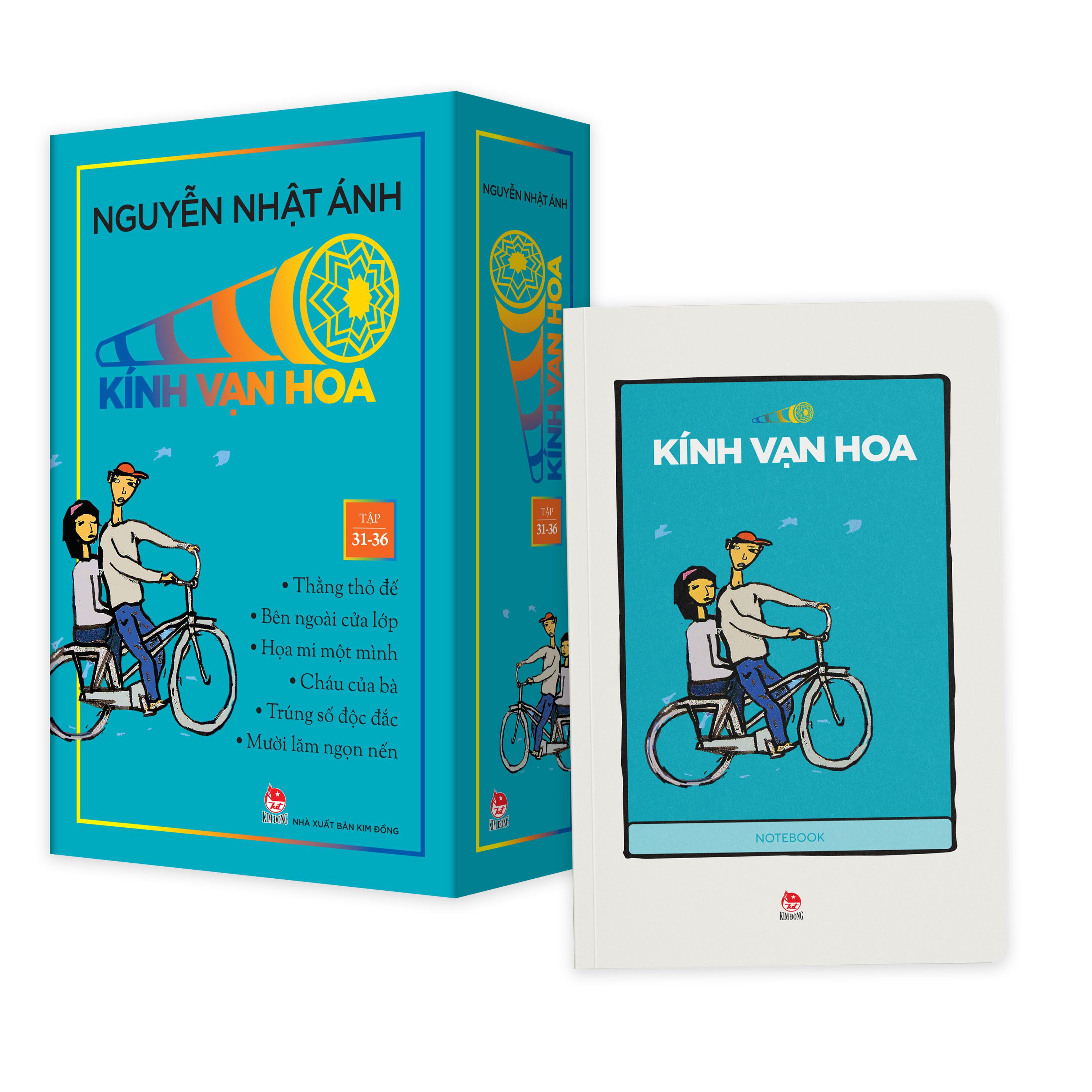 Sách - Boxset Kính Vạn Hoa - Bộ Kỉ Niệm 30 Năm: Tập 31 - 36 (Hộp 6 Tập) - Tặng Kèm Sổ Tay Kính Vạn Hoa