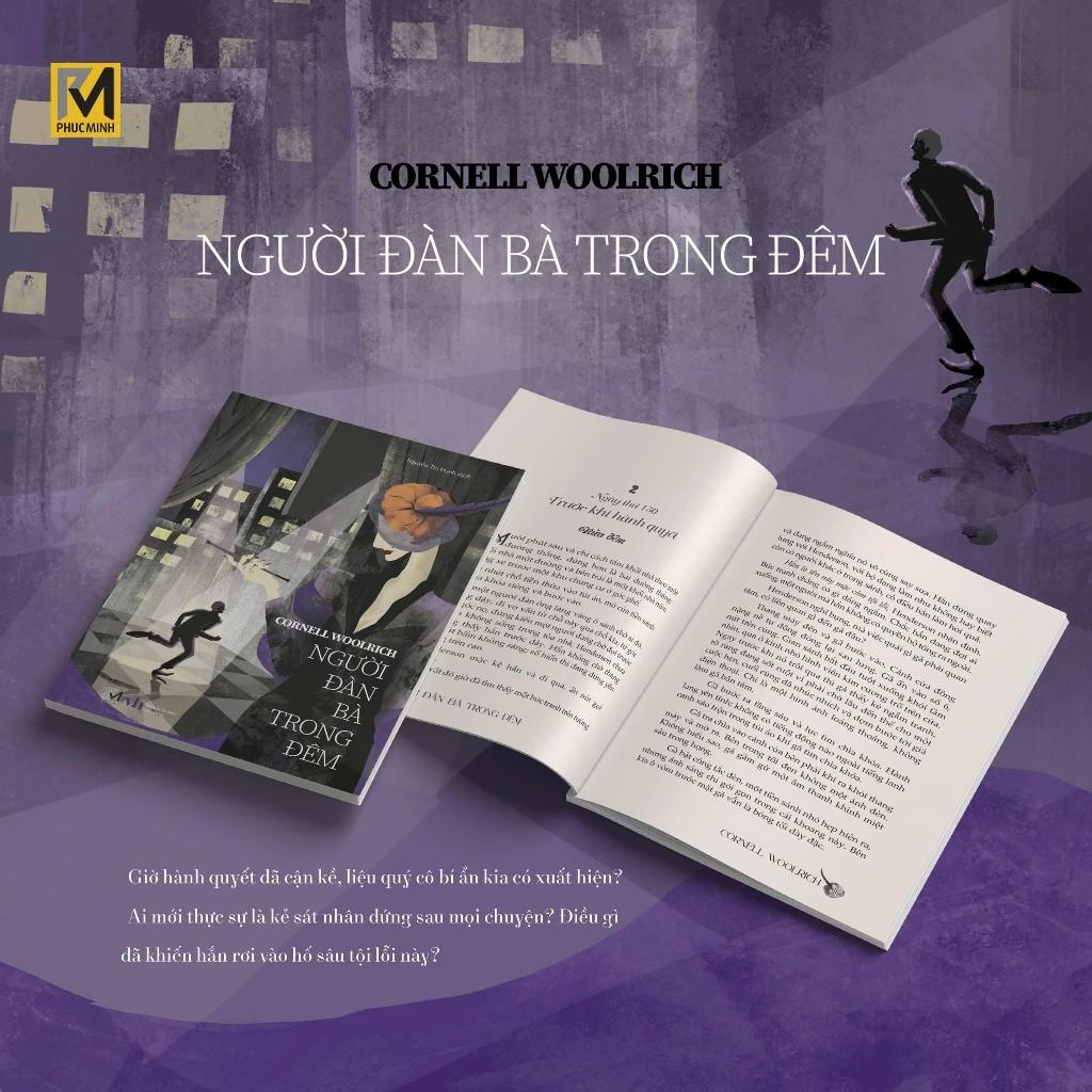 Sách Trinh Thám Đen - Người Đàn Bà Trong Đêm (Tái Bản) - Cornell Woolrich - Phuc Minh Books
