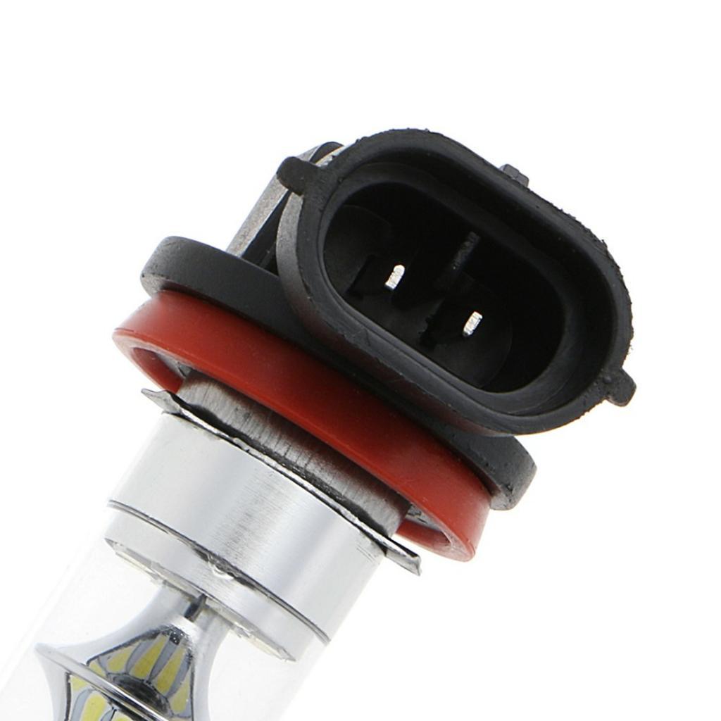 1 Pair H11 H8 H9 8000K 100W 20-SMD LED Projector Fog Driving Lights Ice Blue